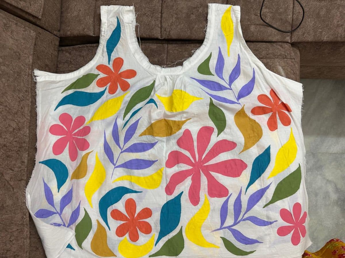Folk-art florals