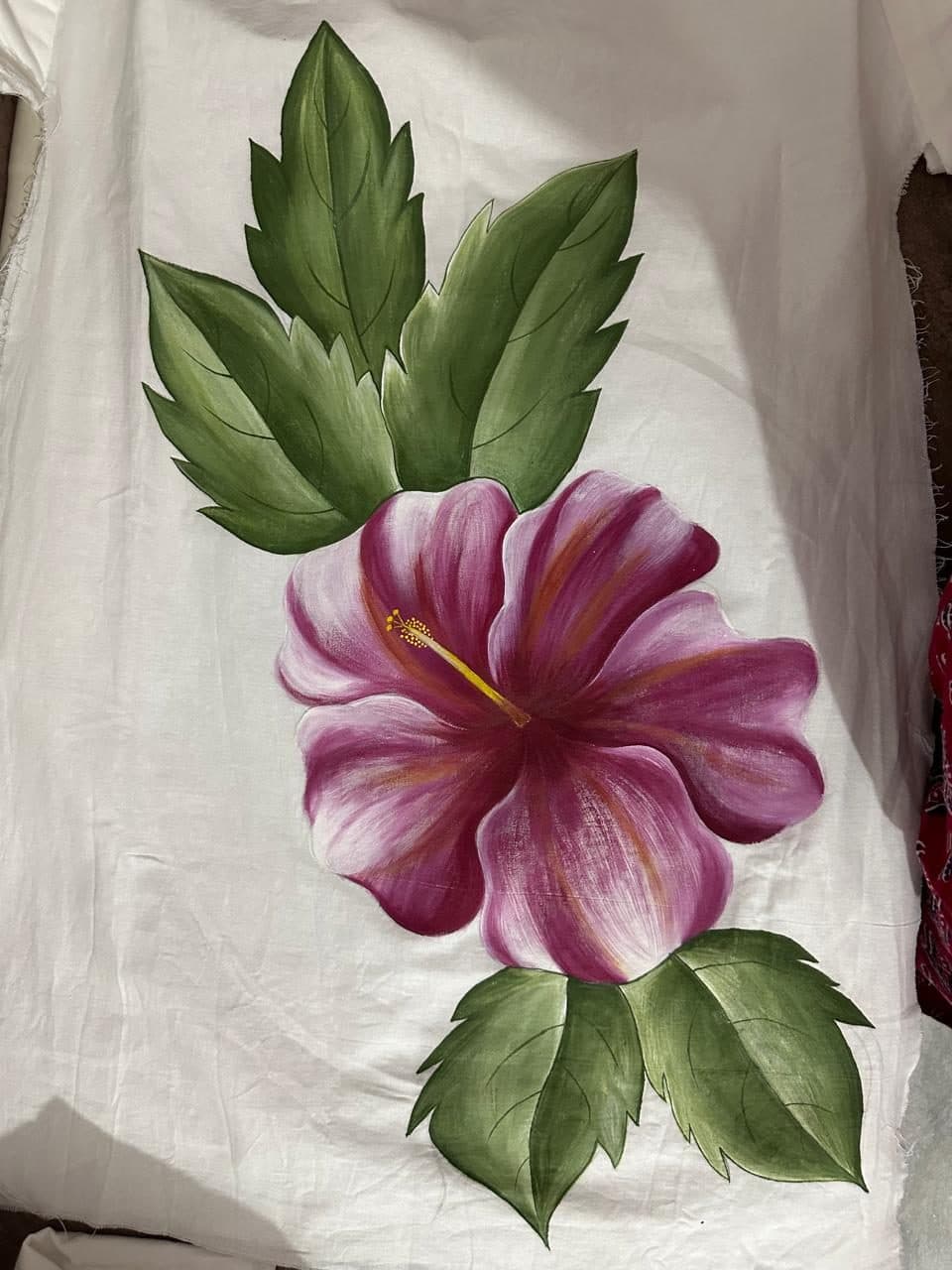 Hibiscus in bloom